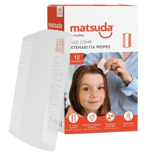 Matsuda Be Healthy For Lices & Nits Lice Comb 1 бр