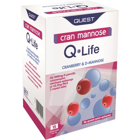 Doyni Cran Mannose Q-Life 15 Sachets