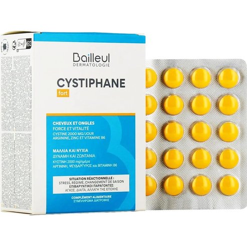 Bailleul Promo Cystiphane Fort Hair & Nail Supplement 2000mg 140tabs