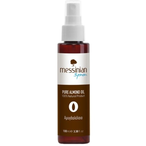 Messinian Spa Pure Almond Oil Хидратиращо, успокояващо и антиейджинг бадемово масло, богато на витамини A, B и E за мека кожа 100ml