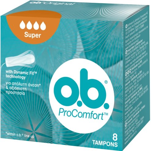 O.b. ProComfort Super Tampon 8 бр