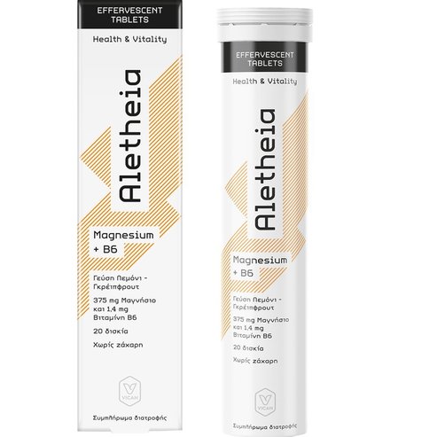 Vican Aletheia Подарък Magnesium + Vitamin B6 20 Effer.tabs