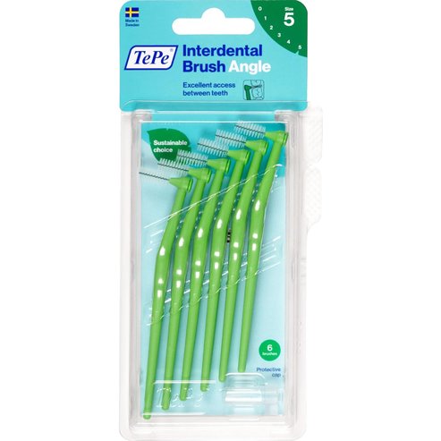 TePe Angle Interdental Brush Angle 6 бр - Size 5 (0.8 mm)