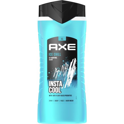 Axe Ice Chill Bodywash 3 in 1 with Icy Menthol Scent XL 400ml
