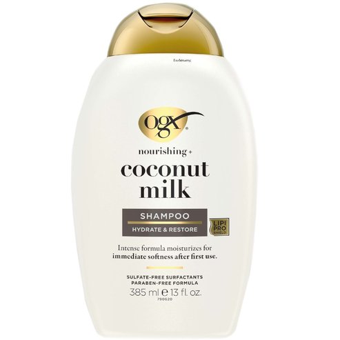 OGX Coconut Milk Nourishing Hydrating Shampoo 385ml