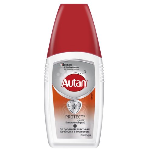 Autan Protect Отблъскваща насекоми емулсия за защита срещу комари и кърлежи 100ml