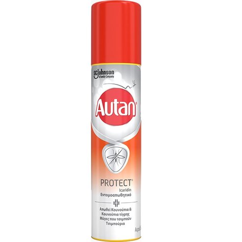 Autan Protect Спрей против насекоми за защита срещу комари, мухи и кърлежи 100ml