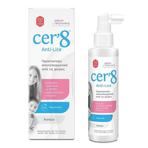 Cer\'8 Anti-Lice Prevent Spray 150ml