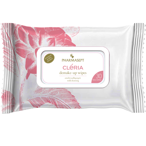 Pharmasept Cleria Demake – Up Wipes Практически влажни кърпички за лице & очи 30 броя