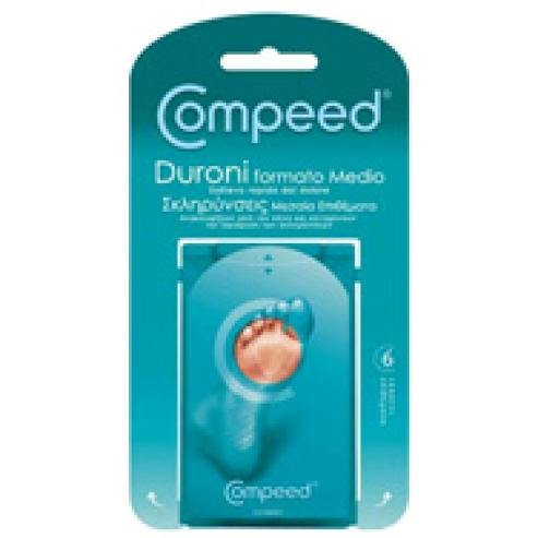 Compeed Calluses Medium Втвърдяващи възглавнички 6 средни