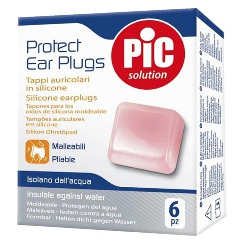 Pic Solution Protect Ear Plugs Piable 6 бр