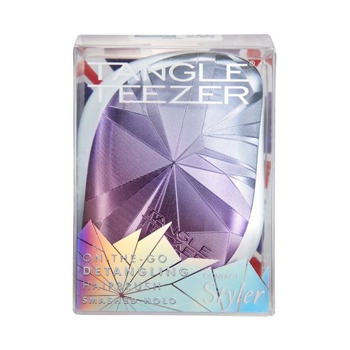 Tangle Teezer Compact Styler Detangling Hairbrush Smashed Holo Четка за коса 1 брой