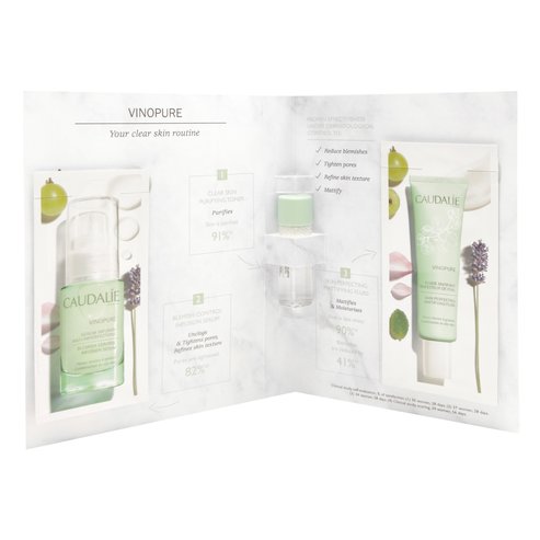 Δώρο Caudalie Vinopure Μίνι Σετ Δειγμάτων Ολοκληρωμένης Περιποίησης Προσώπου