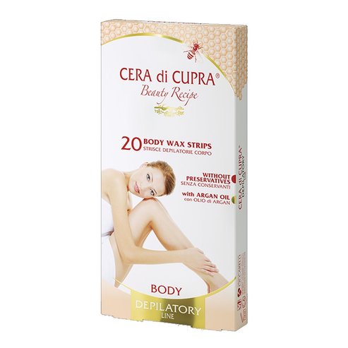 Cera Di Cupra Wax Strips Body Епилация на тяло20 бр