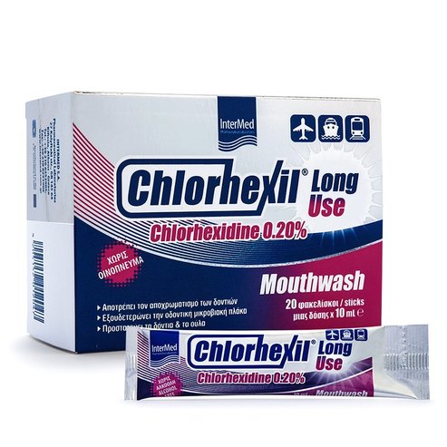 Chlorhexil 0,20% Изплакване на уста 20 чанти x 10ml