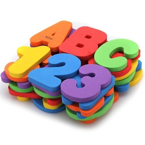 Munchkin Образователна игра за баня с букви и цифри 18m+