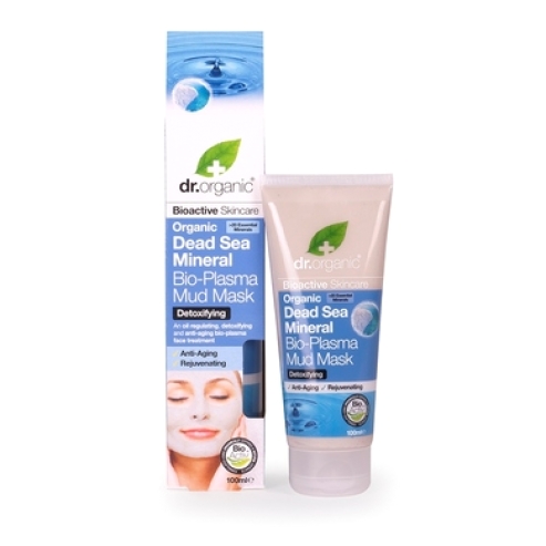 Dr Organic Organic Dead Sea Mineral Anti-Aging Bio-Plasma MudMask Маска за лице от кал Органични минерали100ml