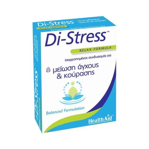 Health Aid Di-Stress Relax Formula Битки на психическия  и физически стрес 30 разделите