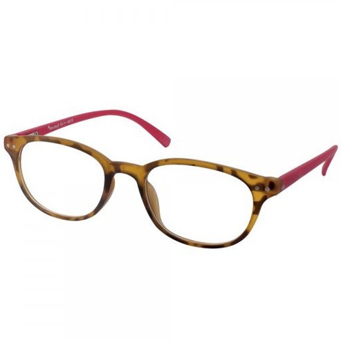 Eyelead Unisex Очила за четене Tartaruga - Червена кост E169