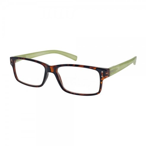 Eyelead Унисекс очила за четене Цвят Зелен тартар, с костна рамка E188