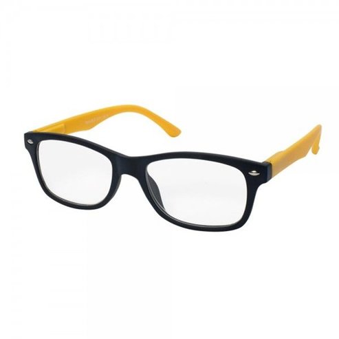 Eyelead Унисекс очила за четене Цвят черен - жълт, с костна рамка E189