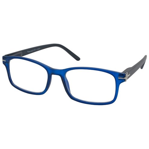 Eyelead Унисекс очила за четене Цвят черен - син, с костна рамка E202