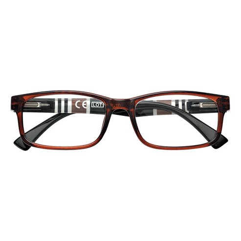 Zippo Eyewear Glasses 3,00 Код 31Z-B25-BRO Кафе с дизайн 1 бр