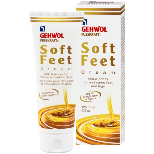 Gehwol Fusskraft Soft Feet Cream Крем мед и мляко  125ml