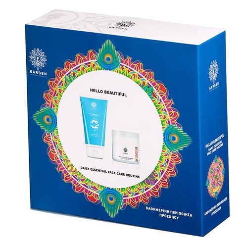 Garden Promo Hello Beautiful Крем за очи против бръчки 50мл & Ежедневно измиване на лицето 150мл