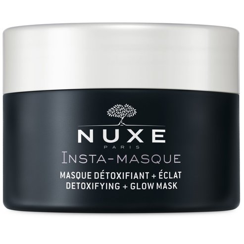 Nuxe Insta-Masque Detoxifying + Glow Mask Детоксикираща и озаряваща маска с роза и активен въглен 50ml