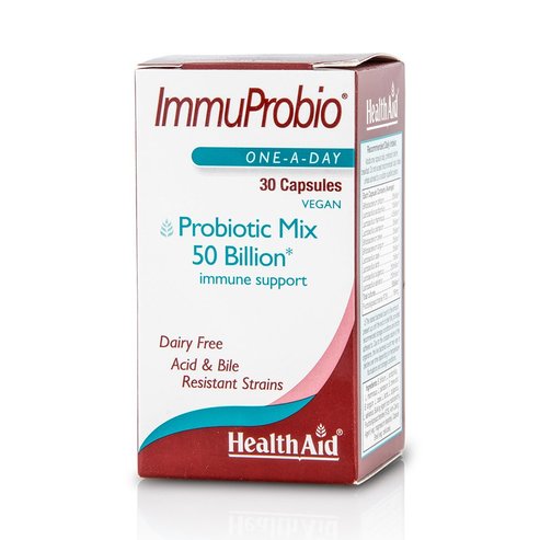 Health Aid ImmuProbio За добро храносмилане и общото благосъстояние 30 капсули