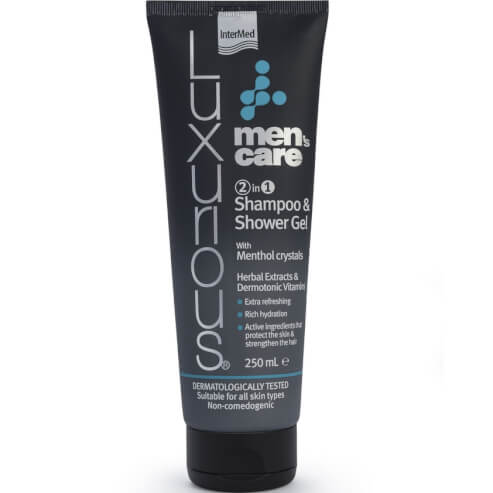 Luxurious Men’s Care 2 in 1 Shampoo & Shower Gel 250ml