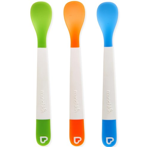 Munchkin Комплект бебешки пластмасови лъжички за повдигане 3бр