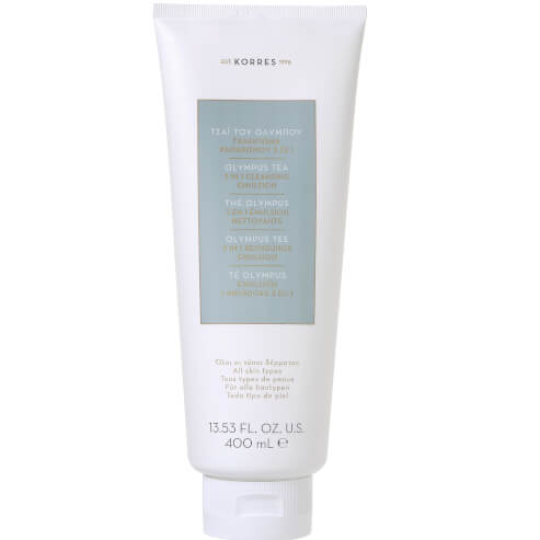 Korres Olympus Tea 3 In 1 Cleansing Emulsion Почистваща емулсия за лице 3 в 1 с екстракт от органичен чай 400ml