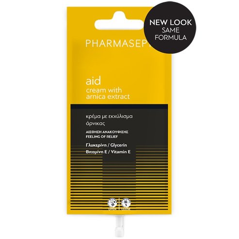 Pharmasept Aid Arnica Cream Gel Крем с натурален екстракт от арника, подходящ при синини и отоци 15ml