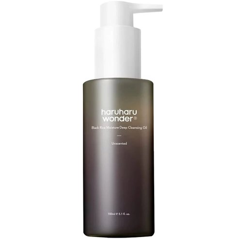 HaruHaru Wonder Black Rice Moisture Cleansing Oil Почистващо масло за лице с черен ориз, без аромат за всички типове кожа 150ml
