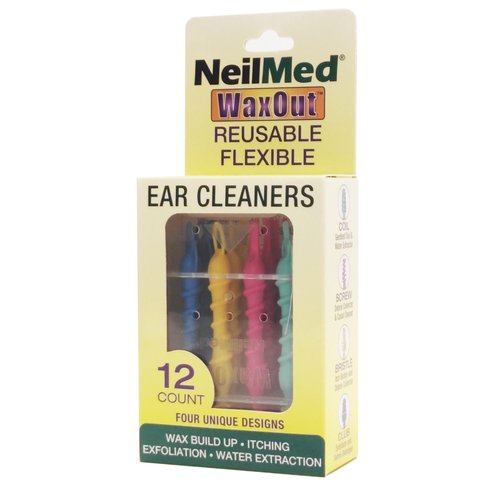 NeilMed WaxOut Ear Cleaners Инструменти за почистване на ушите 12 броя