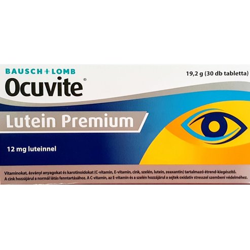 Bausch & Lomb Ocuvite Lutein Premium Хранителна добавка за здраве на очите 30Tabs