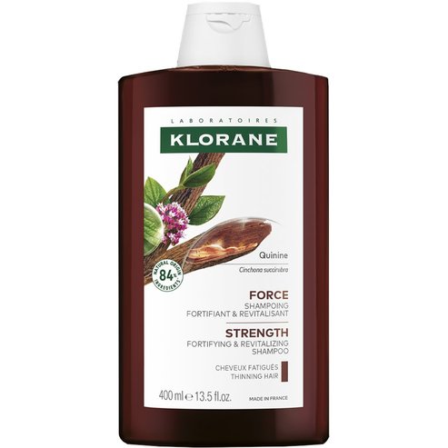 Klorane Quinine & Edelweiss Shampoo Strengthening - Thinning Hair 400ml