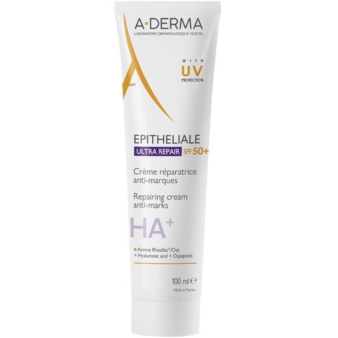 A-Derma Epitheliale HA+ Ultra Repair Spf50+ Protective & Repairing Face Cream 100ml