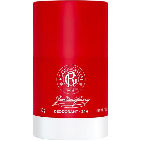 Roger & Gallet Jean Marie Farina 24h Deodorant Stick Хидратиращ дезодорант стик, обогатен с лимон, лавандула и розмарин 50g
