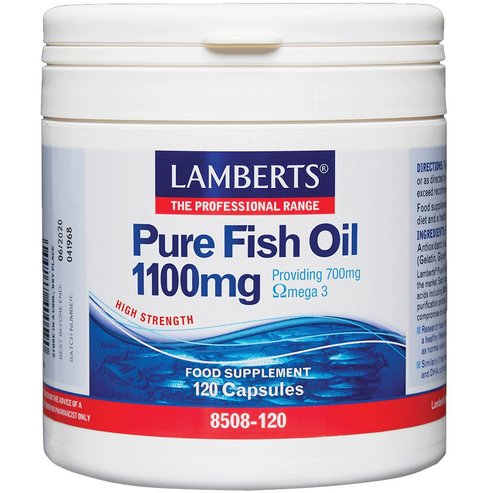 Lamberts Pure Fish Oil 1100mg, 120caps