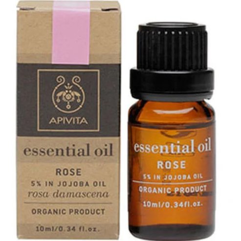 Apivita Rose & 5% Jojoba Essential Oil 10ml