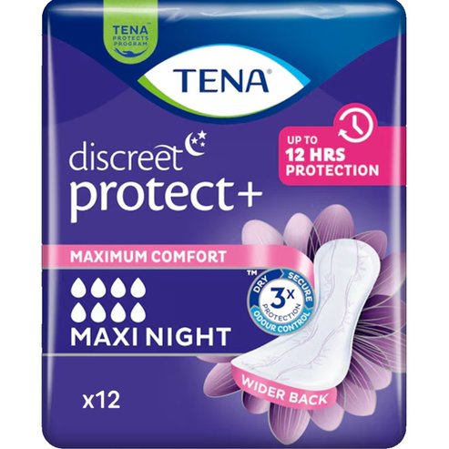 Tena Discreet Maxi Night 12 бр