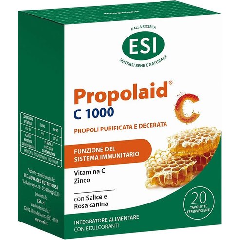 Esi PropolAid Propol C 1000mg 20 Effer.tabs