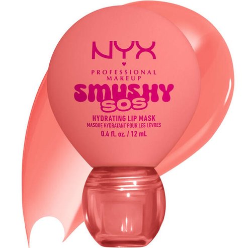 Nyx Professional Makeup Smushy Sos Hydrating Lip Mask Хидратираща маска за устни, обогатена с хиалуронова киселина, която осигурява 12 часа хидратация 12ml - 03 Peachy Pamper