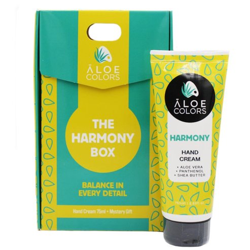 Aloe Colors Promo The Harmony Box Balance In Every Detail Hand Cream 75ml & Подарък Mystery Gift