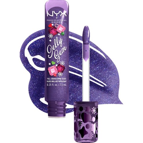 Nyx Professional Makeup Jelly Gem Full Bodied Shine Lip Gloss 7,5ml - 04 Purple Pearl