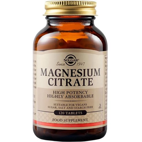 Solgar Magnesium Citrate 120tabs