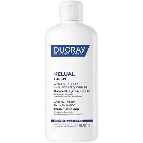 Ducray Kelual Elution Anti-dandruff Daily Shampoo 400ml